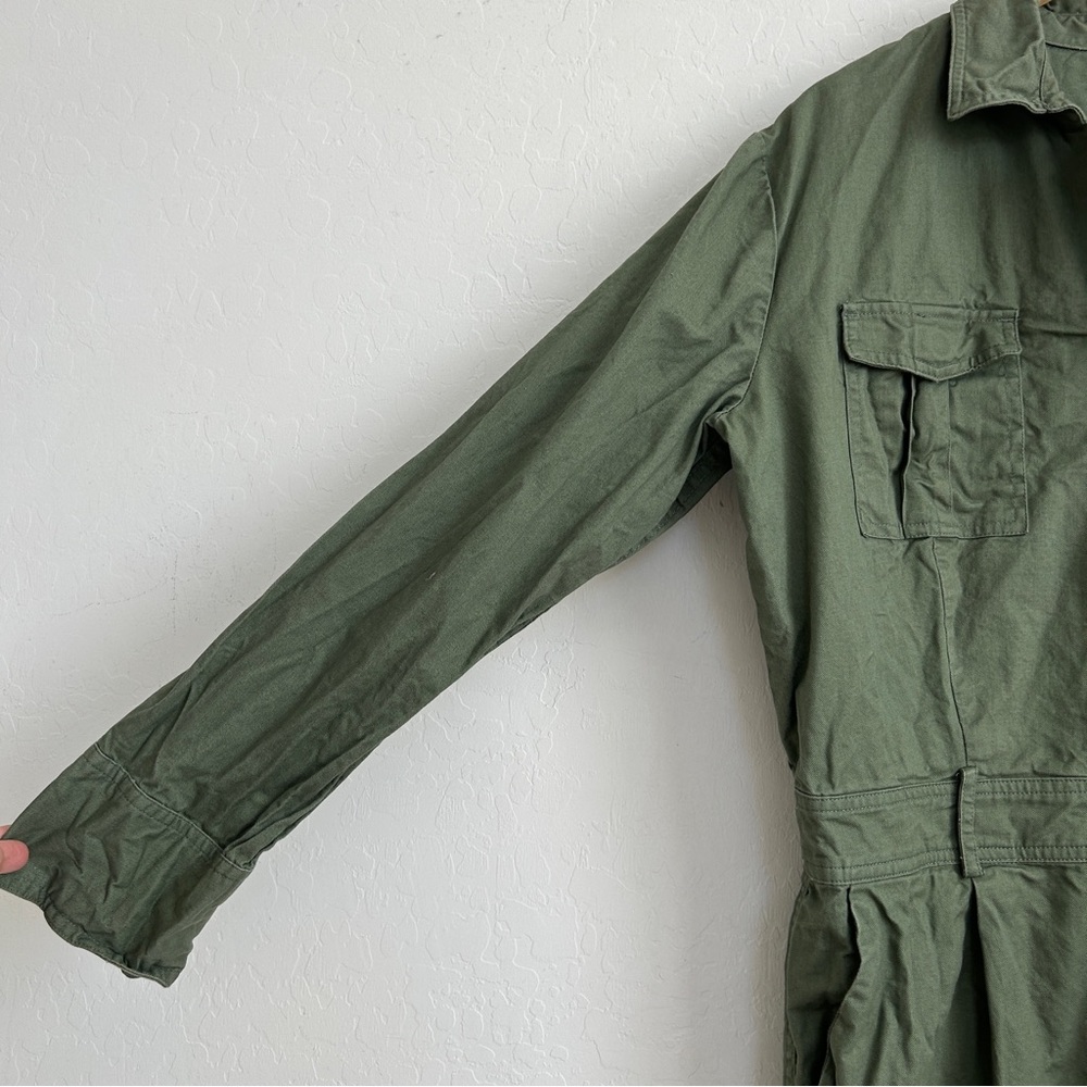 Tularosa Jumpsuit XL Long Sleeve Utility Workwear Pockets Long Sleeve Green - Picture 4 of 13